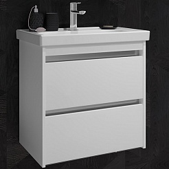 Opadiris Мебель для ванной Фреш 60 подвесная белая – фотография-5